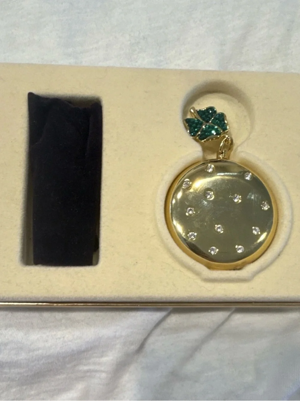 Estée Lauder Lucky Clover Compact Vintage
